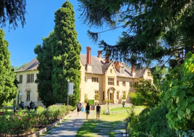 Plein air painting at Carrick Hill