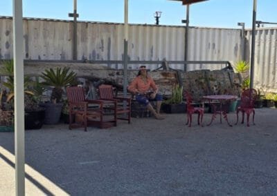 City of Adelaide - Shelter - figure is a model