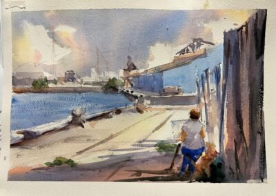 2025-03-21 Near City of Adelaide Clipper Ship, Pt Adelaide -1 - Sally