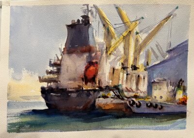 2025-03-21 - Near City of Adelaide Clipper Ship, Pt Adelaide - 2 - Sally