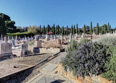 Mitcham Cemetery - Directory pagoda 01