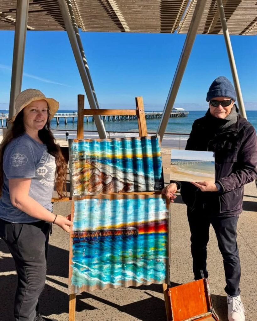 2025-04-23 - Colleen - Henley Beach Jetty - Facebook, Visit Henley Beach